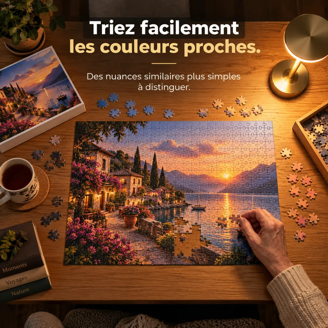 Clairière, le problème n'est pas la luminosité. C'est l'angle.