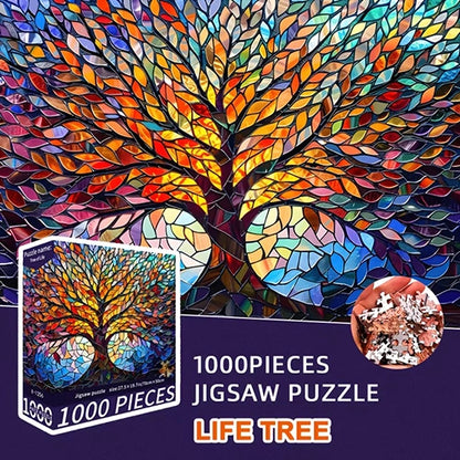 PUZZLE EN MOSAÏQUE COLORÉE 1000 PCS
